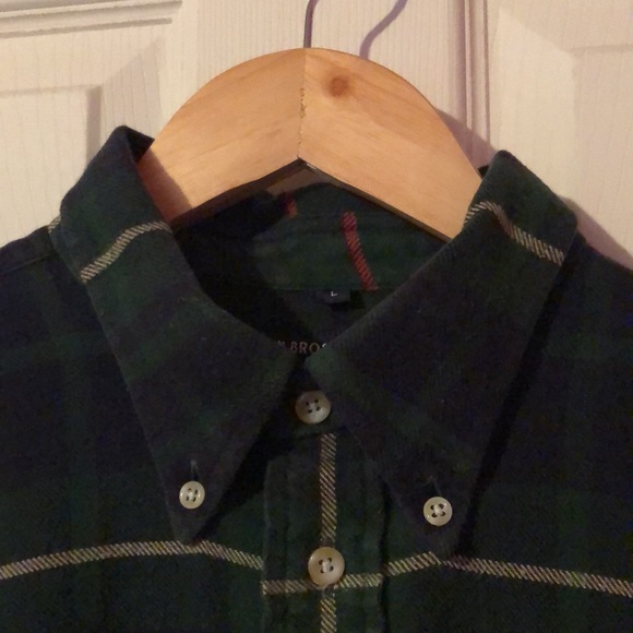 Gitman Brothers Multicolor Plaid Flannel Shirt Mens Large L - Picture 2 of 16